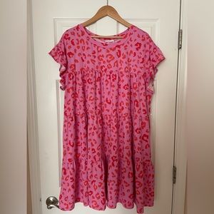 Chic Soul Grrrl Power Dress, Pink